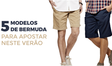 5 modelos de bermudas masculinas para apostar neste verão