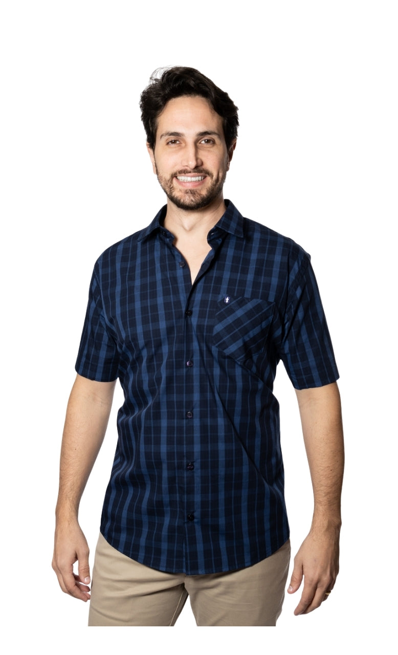 Camisa MC Regular Com Bolso