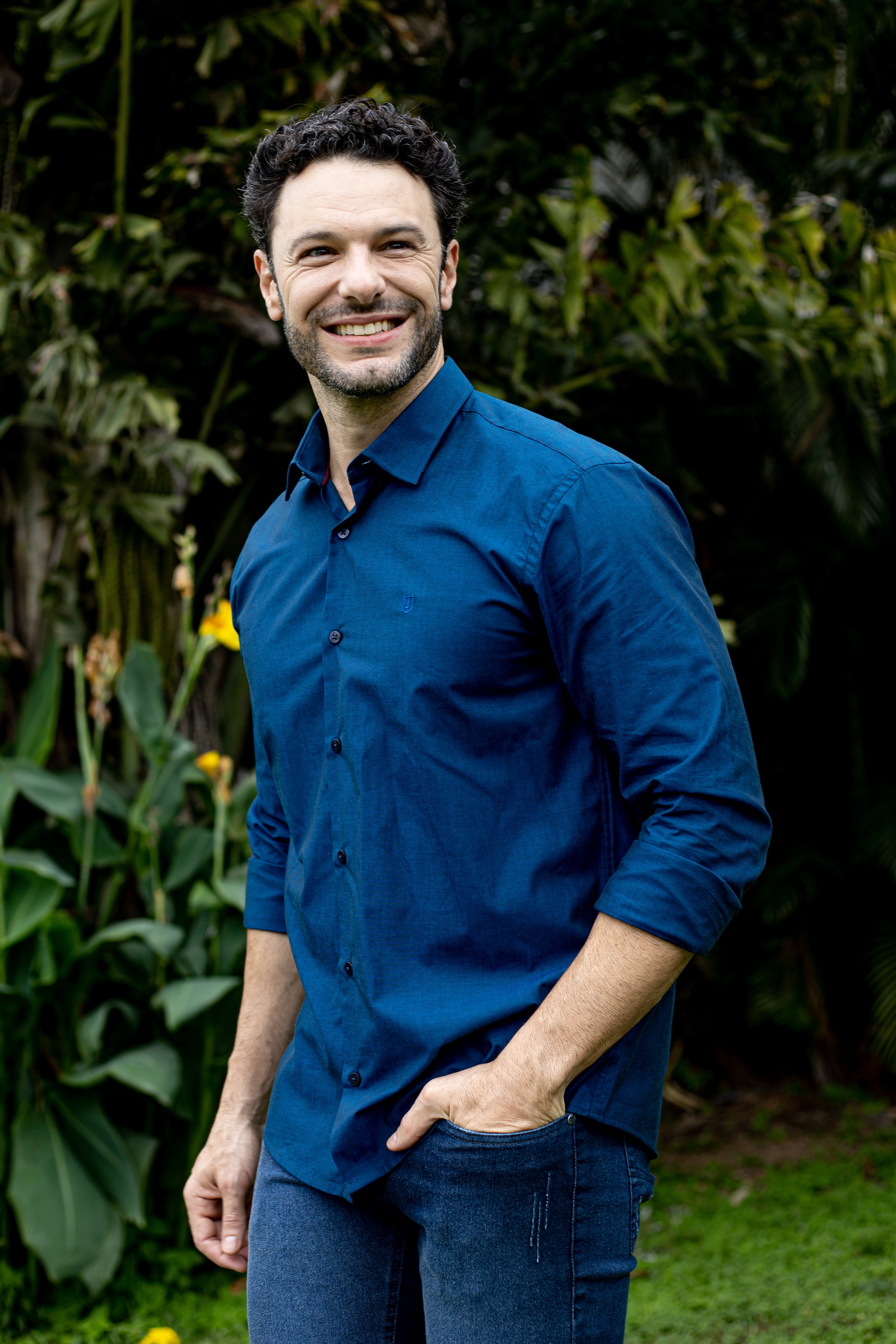 Camisa ML Regular Marinho