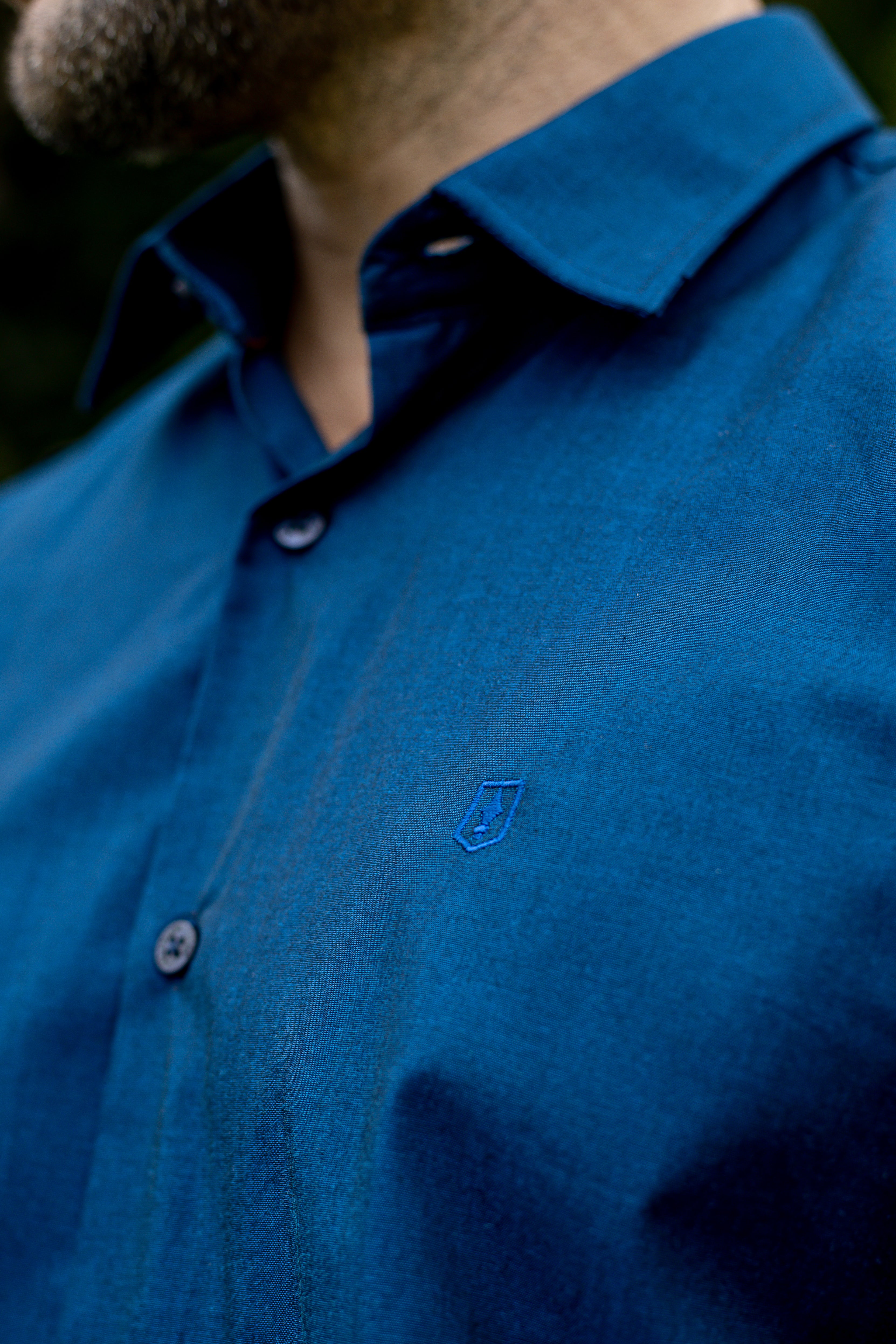 Camisa ML Regular Marinho