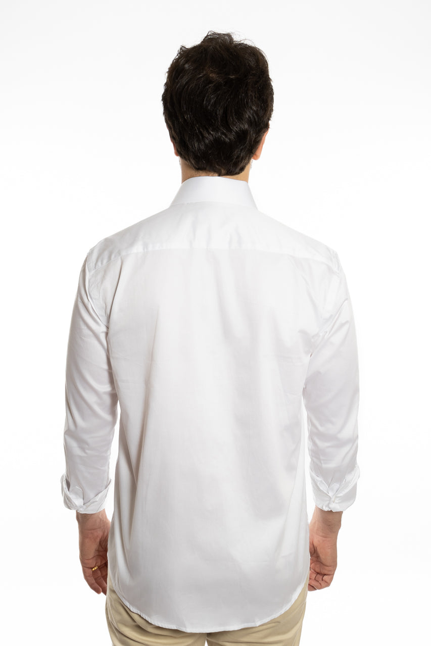 Camisa ML Slim Branca