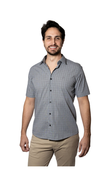 Camisa MC Slim Xadrez