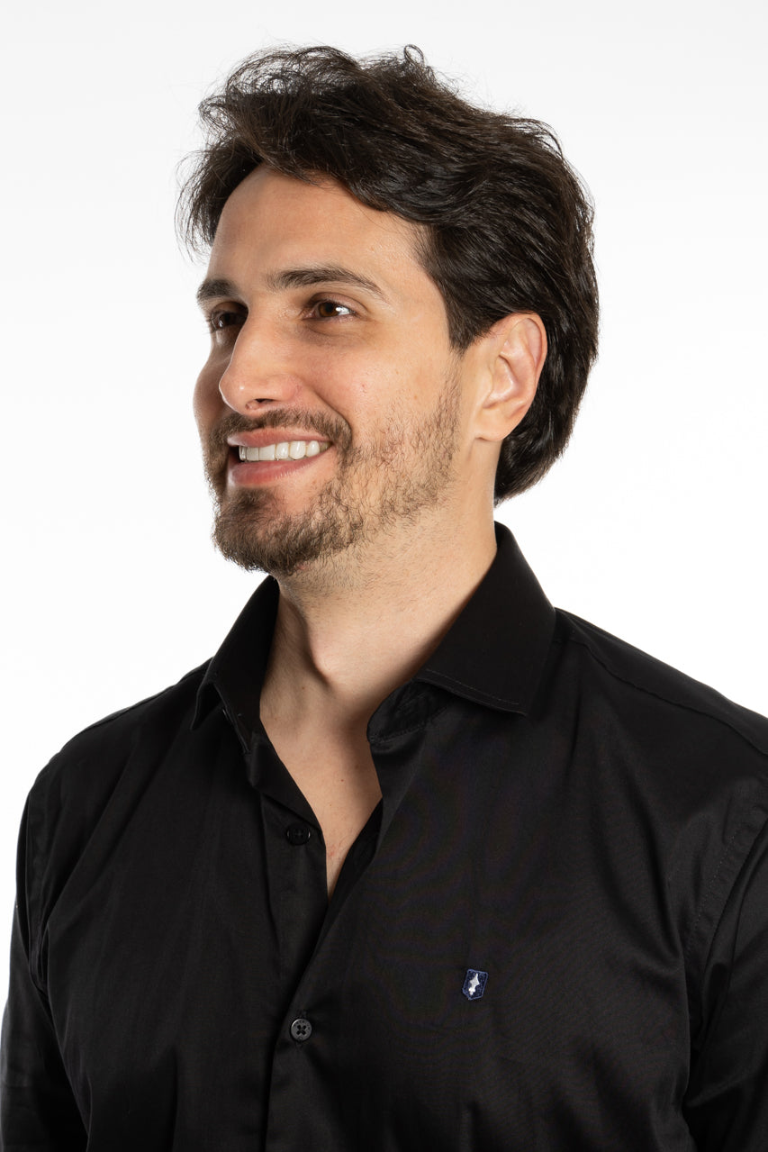 Camisa ML Regular Preto