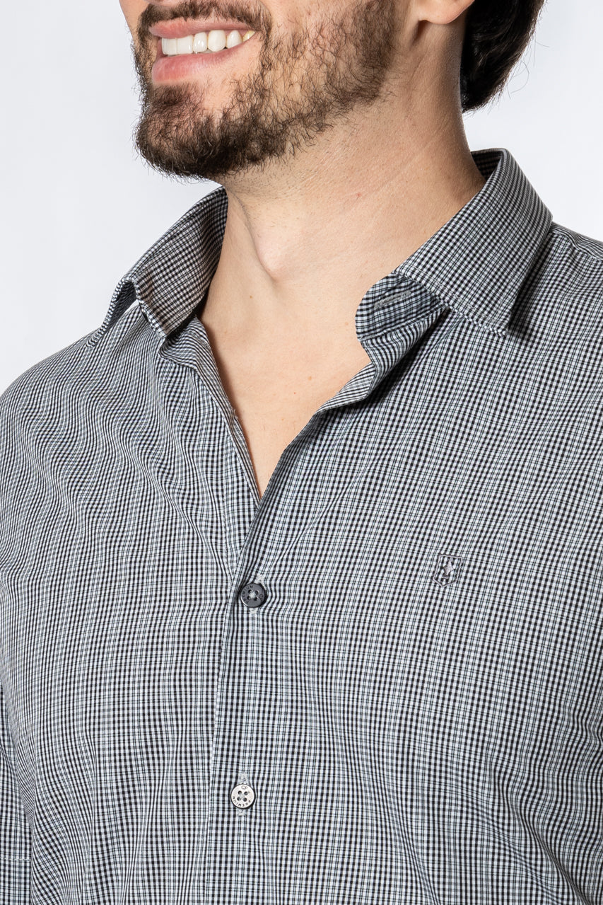 Camisa MC Slim Xadrez
