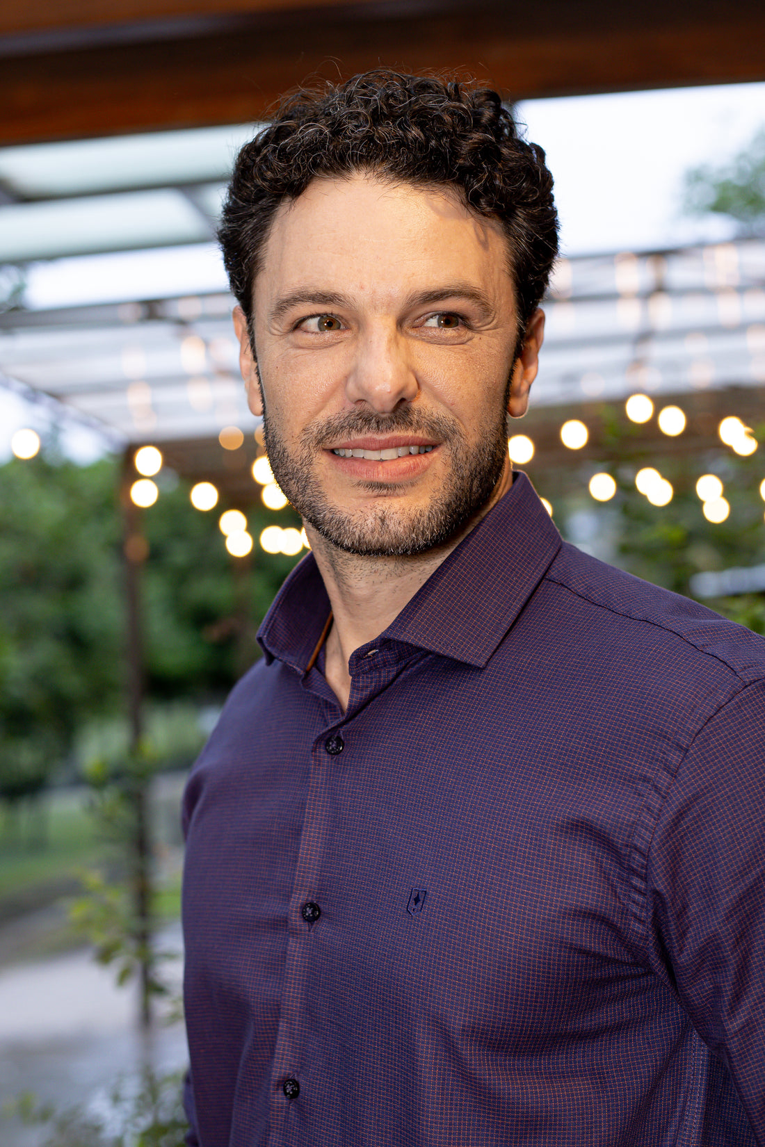 Camisa ML Xadrez Roxo