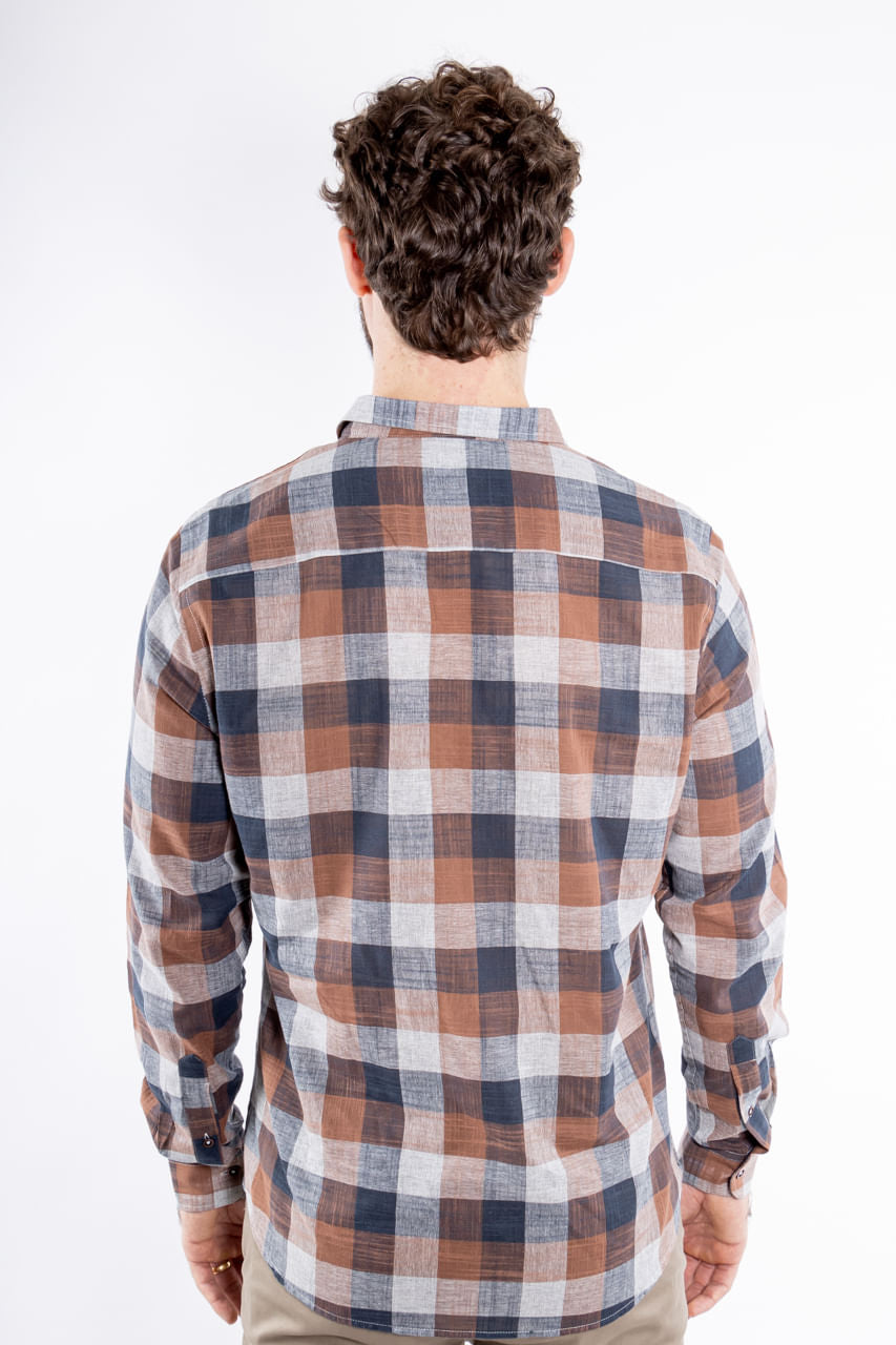 Camisa ML CP Premium Xadrez