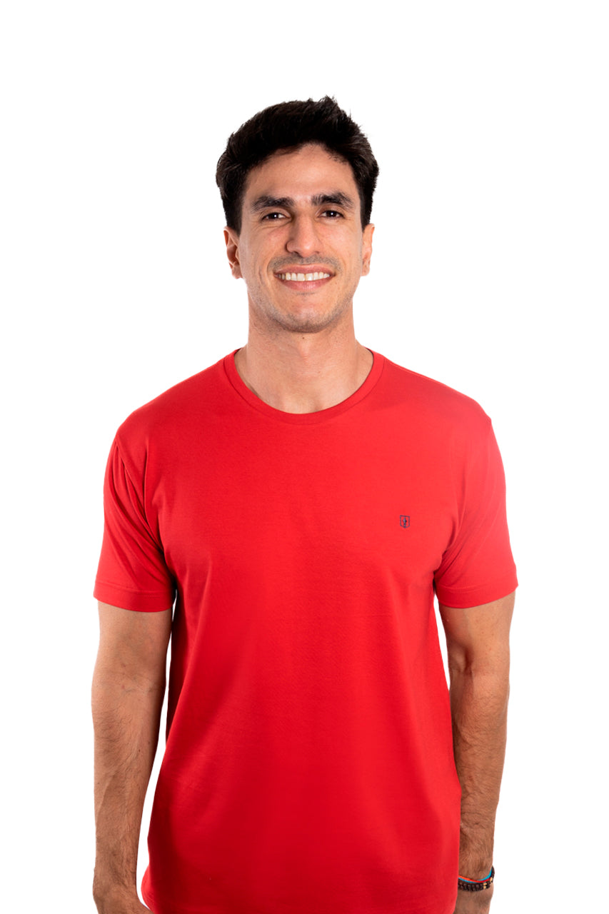 Camiseta Pima Vermelha