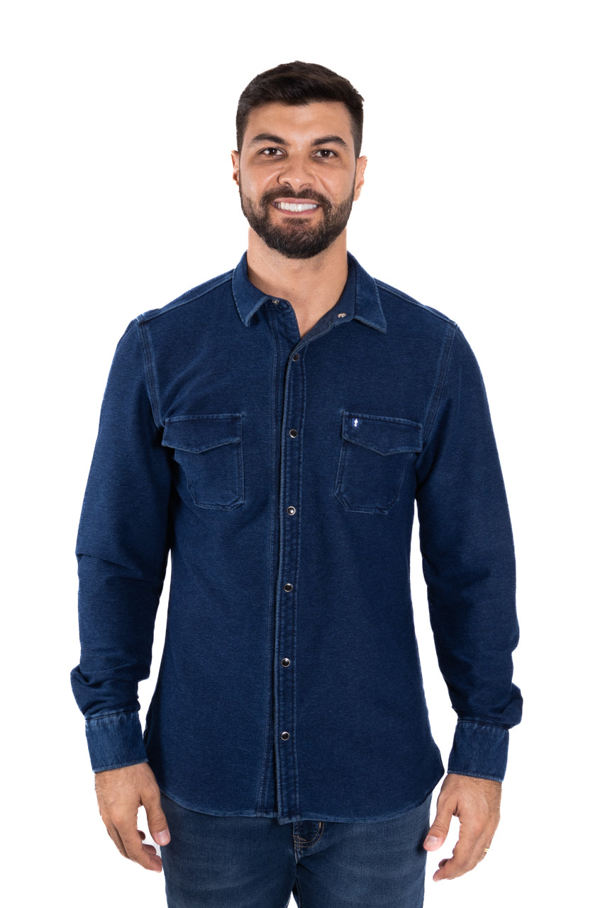 Camisa Jeans Slim