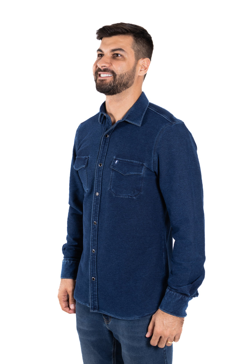 Camisa Jeans Slim