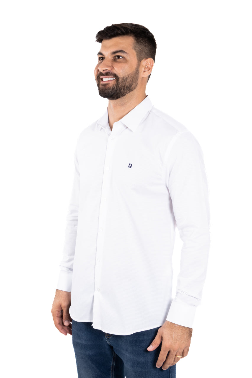 Camisa ML Slim Easy