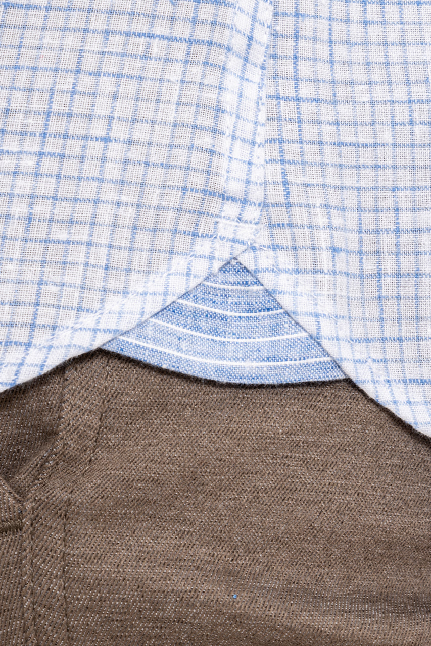Camisa ML Xadrez Branca