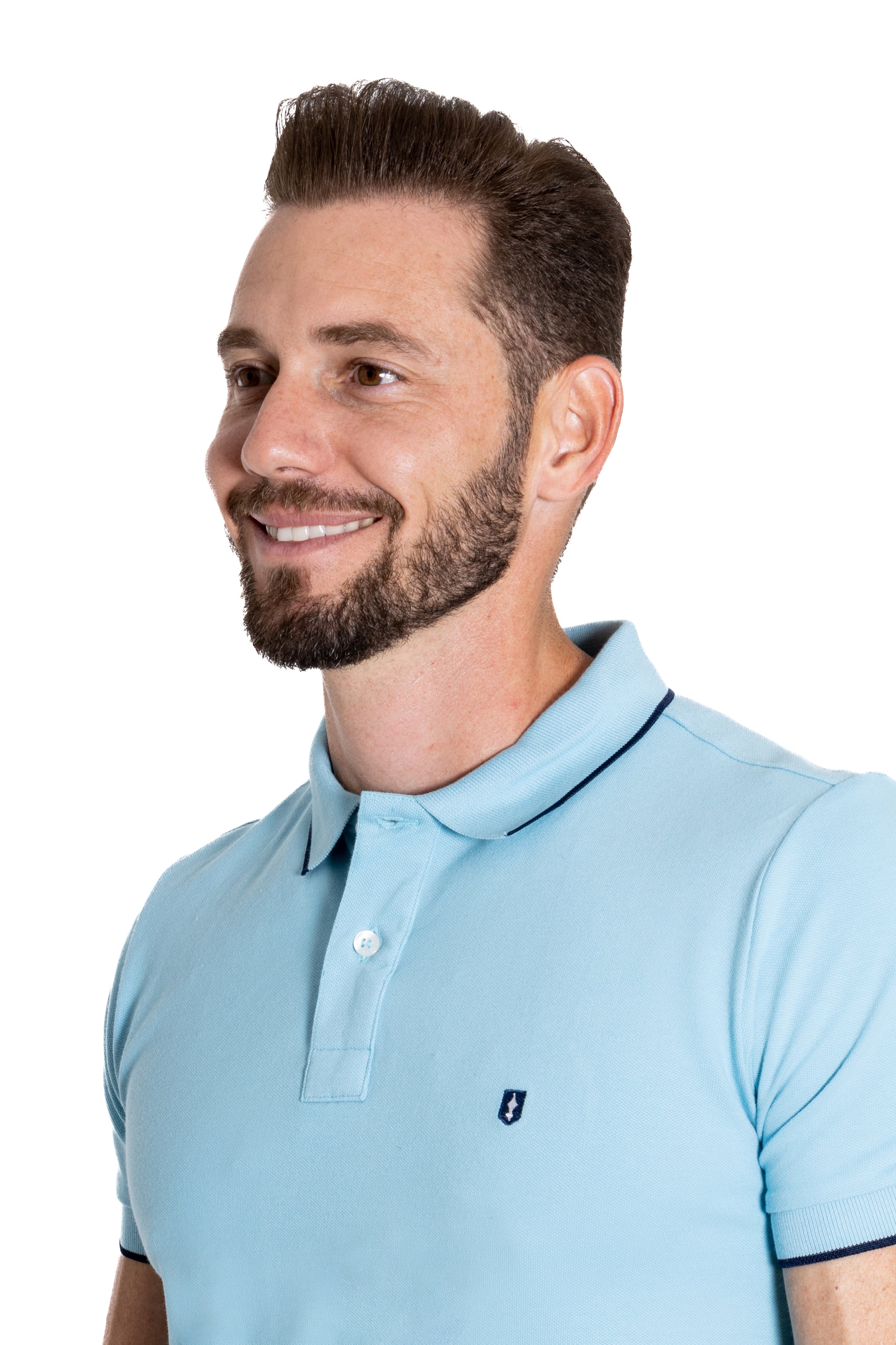 Camisa Polo Com Friso – Casa Prado