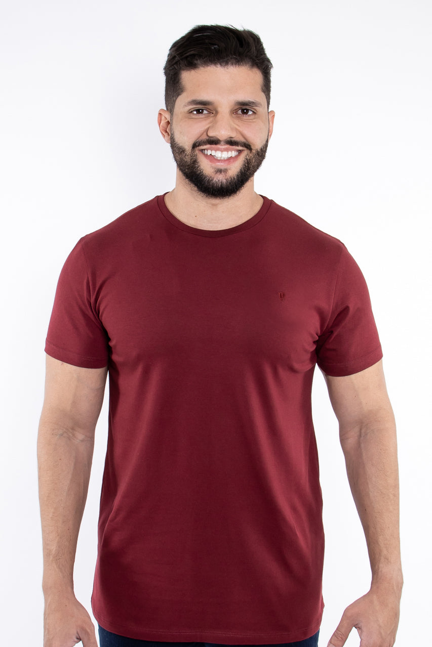 Camiseta Prdos Cotton Pima Vinho