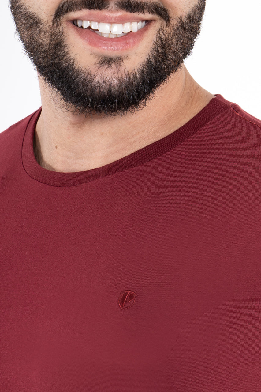 Camiseta Prdos Cotton Pima Vinho