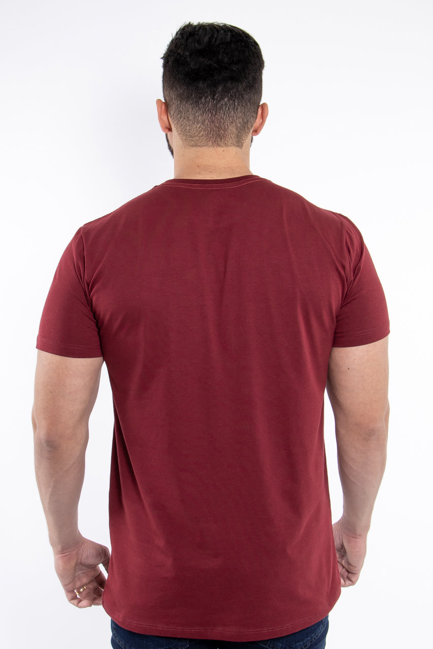 Camiseta Prdos Cotton Pima Vinho