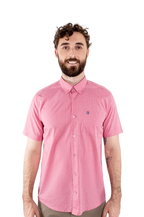 Camisa MC Vermelho Regular Fit