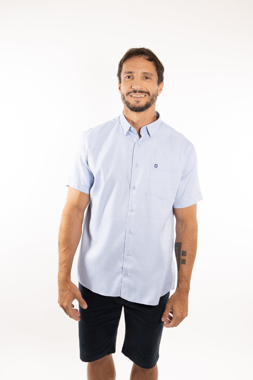 Camisa MC Classic Azul