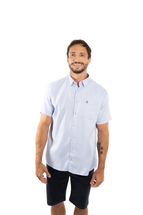 Camisa MC Classic Azul