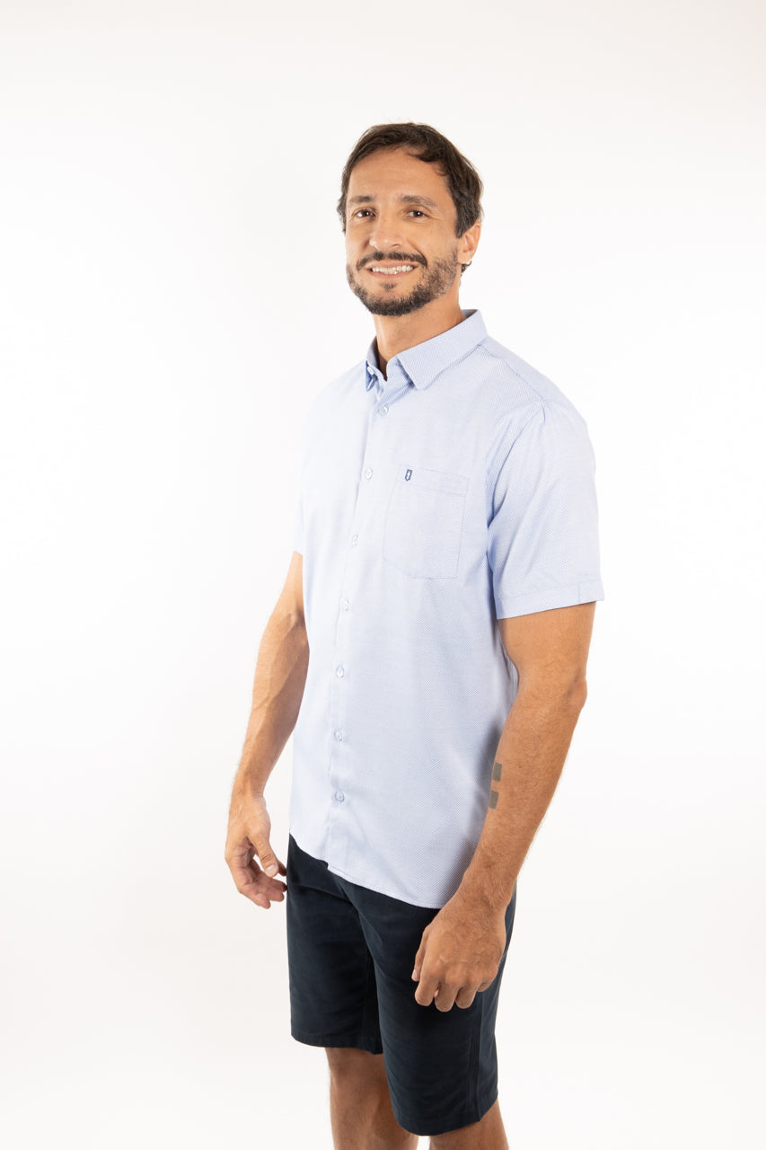 Camisa MC Classic Azul
