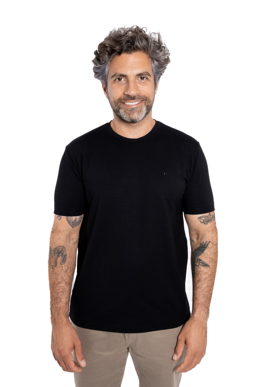 Camiseta Preta Modal