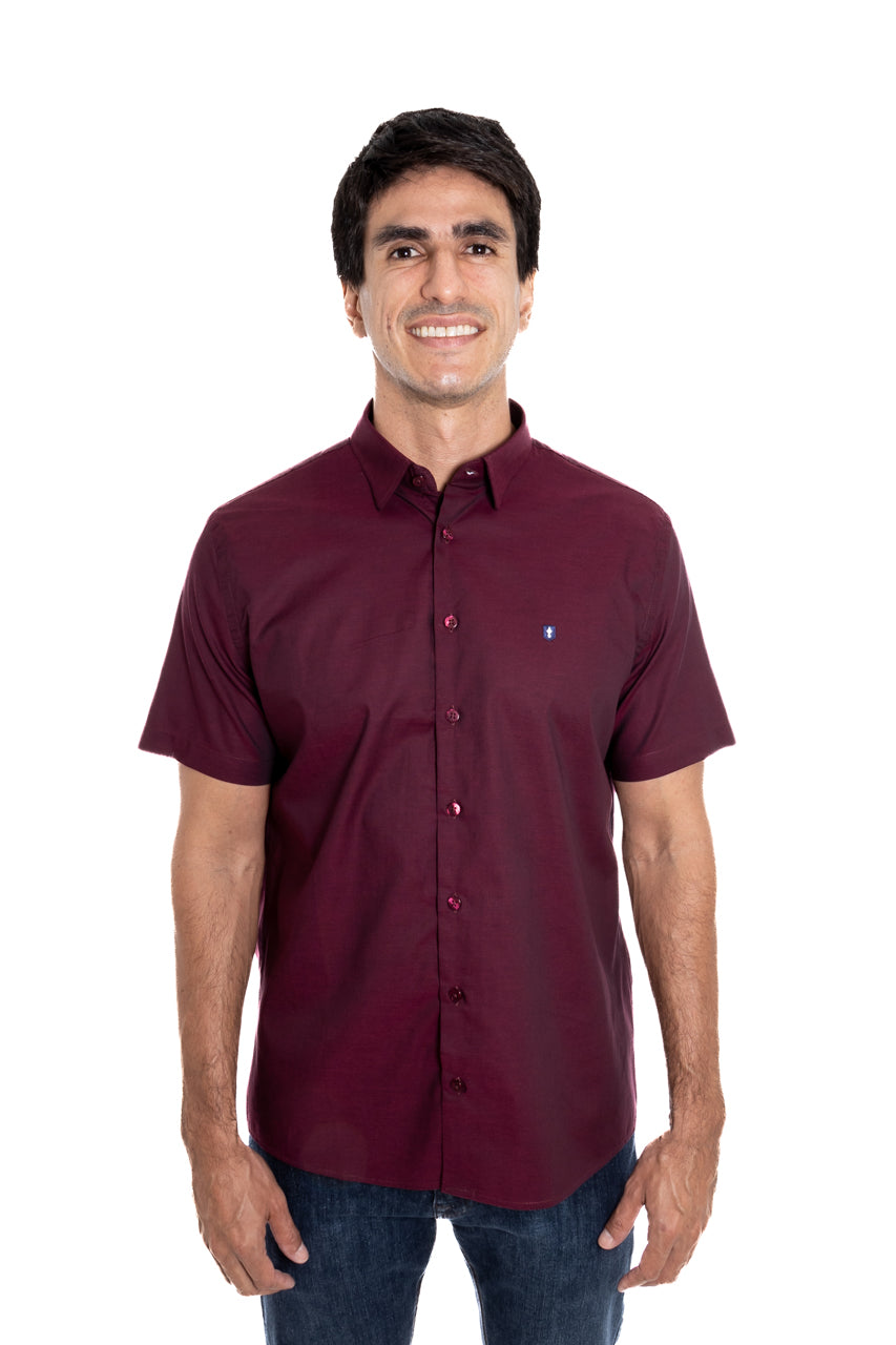 Camisa Classic Vinho