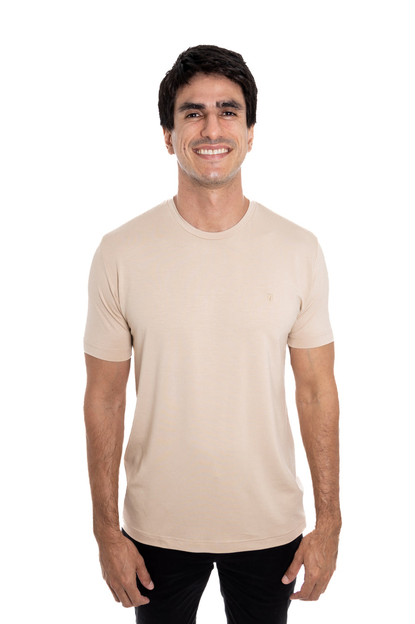Camiseta Caqui Modal