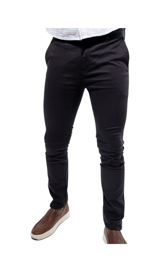 Calça Sarja Preta Slim