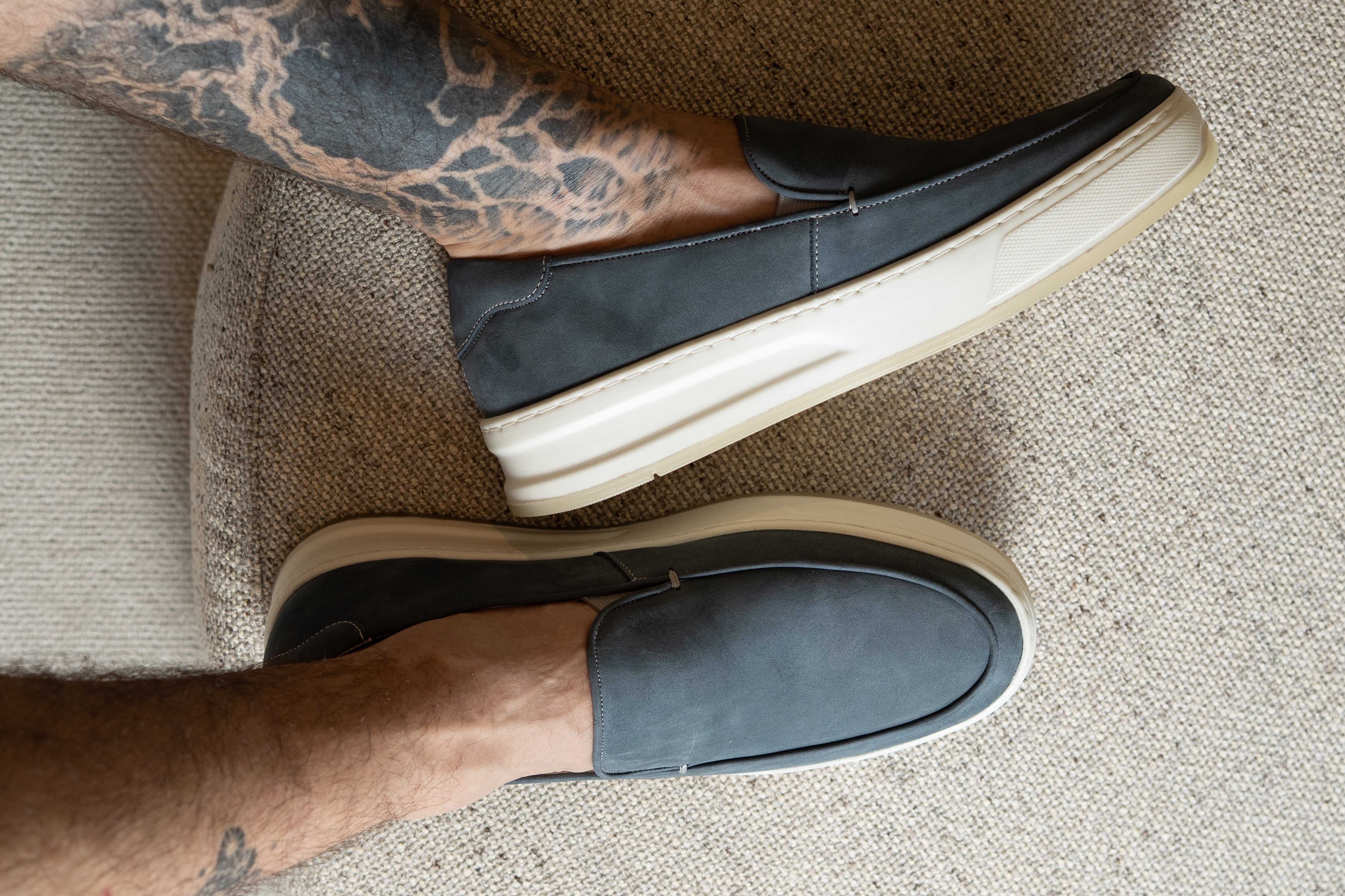 Mocassim Navy